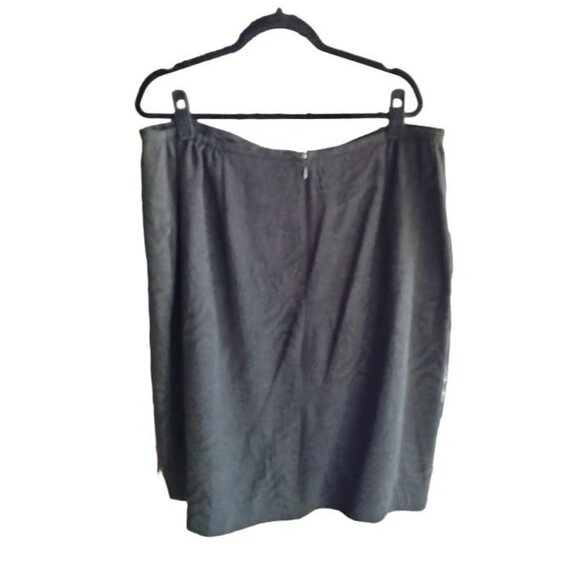 Blacker Woman By Stanley Blacker 2-Piece Blazer Skirt Suit Set Size 22W - Picture 7 of 8